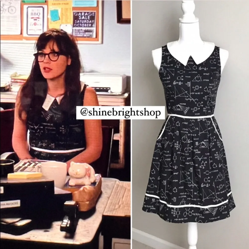 Vintage Retro Style Dress ASO Jessica Day in New Girl - Picture 1 of 11